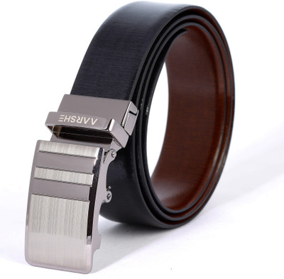 

AARSHE Men Casual, Formal Black, Brown Genuine Leather Reversible Belt