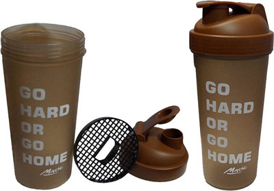 Hyper Adam AN-84 Protein Shaker BPA free 600 ml Shaker(Pack of 1, Brown) available at flipkart for Rs.239