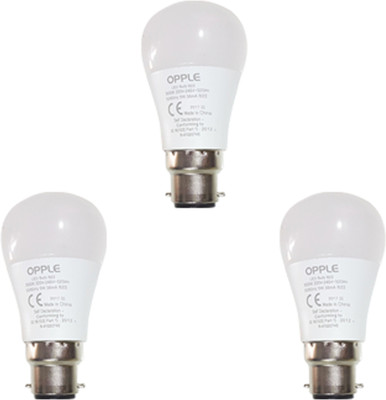 

Opple 5 W Round B22 LED Bulb(Yellow, Pack of 3)