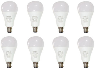

Opple 12 W Round B22 LED Bulb(Yellow, Pack of 8)