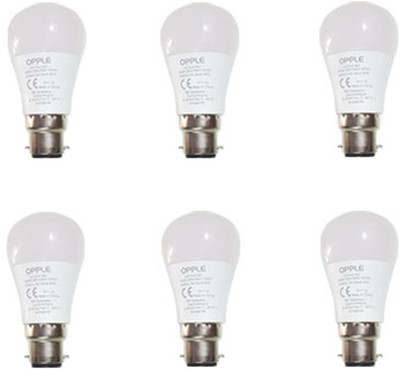 

Opple 5 W Round B22 LED Bulb(Yellow, Pack of 6)
