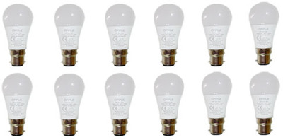 

Opple 3 W Round B22 LED Bulb(Yellow, Pack of 12)