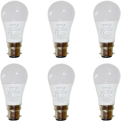 

Opple 3 W Round B22 LED Bulb(Yellow, Pack of 6)
