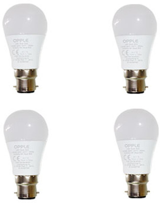 

Opple 5 W Round B22 LED Bulb(White, Pack of 4)