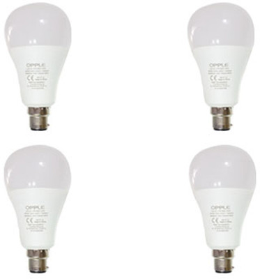 

Opple 12 W Round B22 LED Bulb(Yellow, Pack of 4)