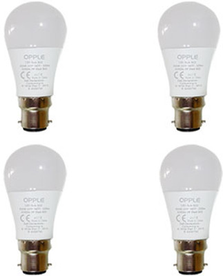 

Opple 3 W Round B22 LED Bulb(Yellow, Pack of 4)