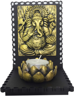 

FABIONIC Wooden Tealight Holder(Multicolor, Pack of 1)