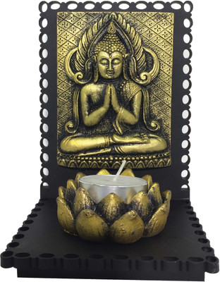 

FABIONIC Wooden Tealight Holder(Multicolor, Pack of 1)