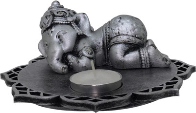 

FABIONIC Wooden Tealight Holder(Multicolor, Pack of 1)