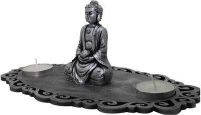 

FABIONIC Wooden Tealight Holder(Multicolor, Pack of 1)