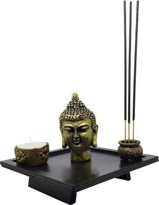 

FABIONIC Wooden Tealight Holder(Multicolor, Pack of 1)