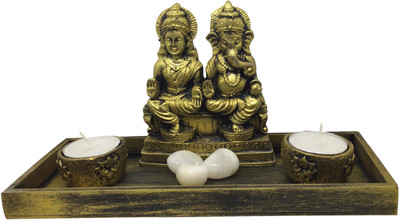 

FABIONIC Wooden Tealight Holder(Multicolor, Pack of 1)