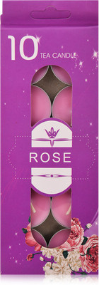 

Ein Sof Designer Candle(Pink, Pack of 10)