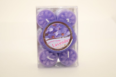 

Mcnt purple Candle(Purple, Pack of 6)