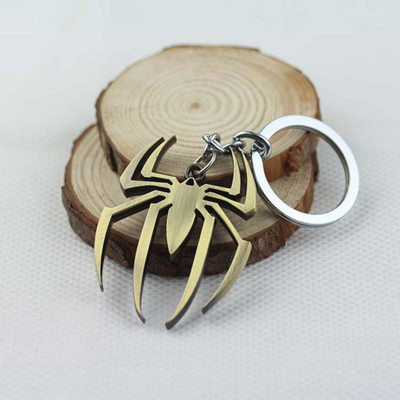 

JOSHISNEST Cute Metallic Spider Key Chain(Brown)