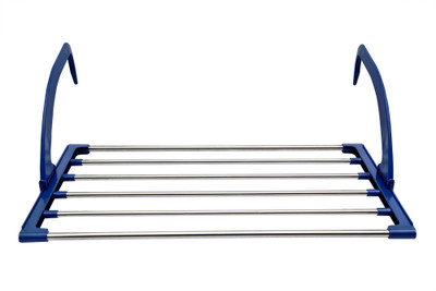 

Home Creations wall Cloth dyer Steel Wall Cloth Dryer Stand(Blue)