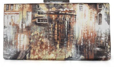 

AMADO Party Brown Clutch
