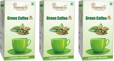 Nemko Ayurveda Green Coffee Combo of 3 Instant Coffee(3 x 50 g)