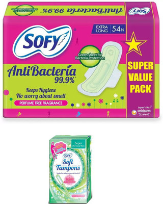 

sofy Sanitary Pad, Soft Tampons(Set of 2)