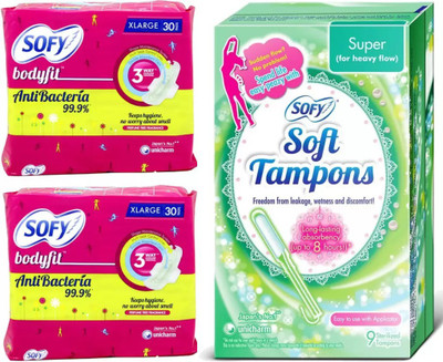 

sofy pad, tampons(Set of 2)