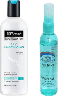 

TRESemme HAIR SPA REJUVENATION CONDITIONER WITH PINK ROOT HAIR SERUM(Set of 2)