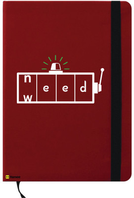 

Hamee A6 Notebook(A6 Notebook, Red)