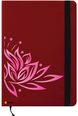 

Hamee A6 Notebook(Happy Diwali Special A6 Notebook Red Leather Beautiful Rangoli, Red)