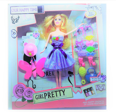 

Debina Store Doll with all fashion accessories(Multicolor)