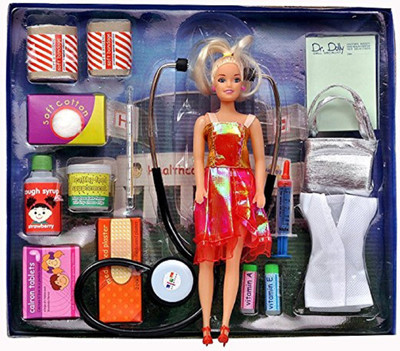 

Goyal Dr. Dolly Doll Set(Multicolor)