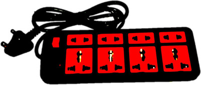 

BRAND ONE 8 Pin extension board with switch and indicator 6 A Five Pin Socket