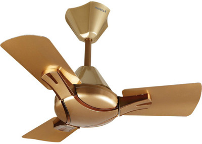 

Havells FHCNISTPIV24 - Nicola 3 Blade Ceiling Fan(Pearl Ivory, Pack of 1), Gold
