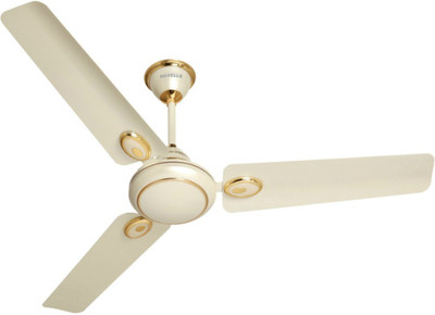 

Havells Fusion 3 Blade Ceiling Fan(Pearl Ivory and Gold, Pack of 1), Gold;ivory