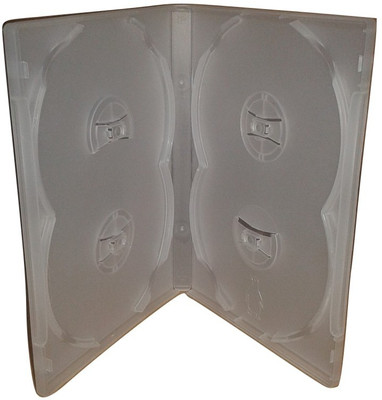 

tclpvc new pvc Wholesale CD/DVD Covers And Deal Bulk ( Set Of 50 Pieces Color White Type 2 Cd In 1 Case(Set Of 50, White)