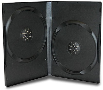 

TCLPVC Fine PVc Wholesale CD/DVD Covers And Deal Bulk ( Set Of 50 Pieces Color Black Type 4 Cd In 1 Case(Set Of 50, Black)