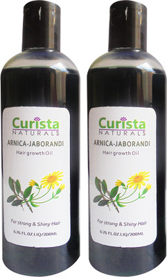 

Curista naturals Arnica-Jaborandi Hair Growth Oil Combo Hair Oil(400 ml)