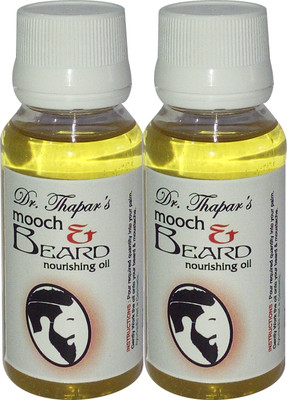 

Dr. Thapar Mooch and Beard Hair Oil Pack of 2 Hair Oil(120 g)