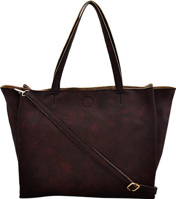 

Yelloe Hand-held Bag(Maroon)