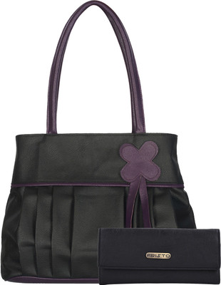 

Fristo Hand-held Bag(Black, Purple)
