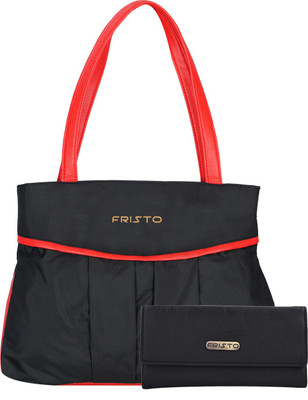 

Fristo Hand-held Bag(Black, Red)