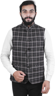 La Rainbow Sleeveless Checkered Men