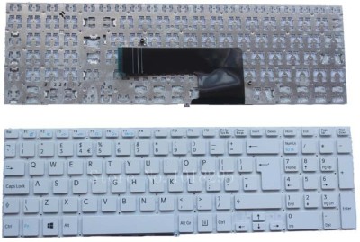 SellZone Laptop Keyboard Compatible For Sony VAIO FIT 15 FIT15 SVF15 SVF15A SVF15E US White Series Internal Laptop Keyboard(White)