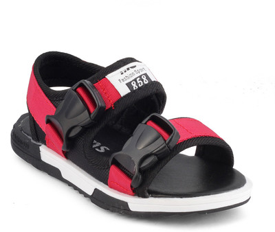 

KITTENS Boys Velcro Sports Sandals(Red