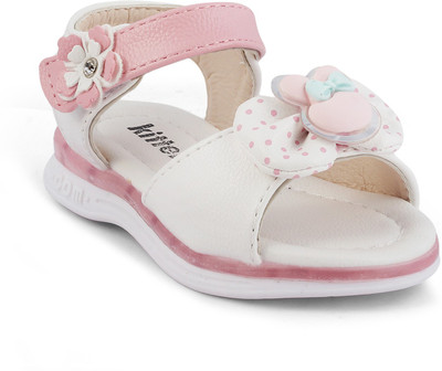 

KITTENS Girls Velcro Flats(White