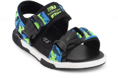 

KITTENS Boys Velcro Sports Sandals(Blue, Royal