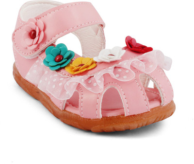 

KITTENS Girls Velcro Flats(Pink