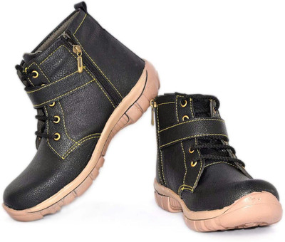 

Hiker Boys Lace Casual Boots(Brown