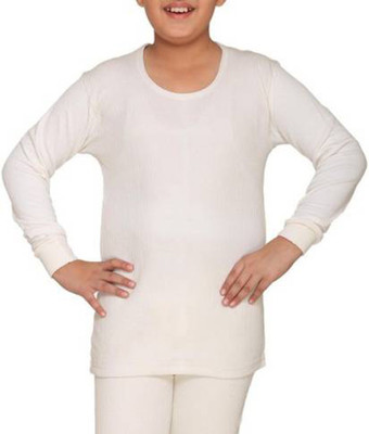

Careplus Top For Boys(White, Pack of 1, Cream