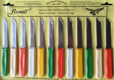 

ELPH Stainless Steel Knife Set(Pack of 12)