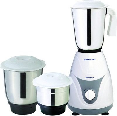 

Eurolex MG-10653-3jar 500 W Mixer Grinder(White, 2 Jars)