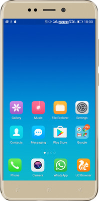 Gionee X1s (Gold, 16 GB)(3 GB RAM)